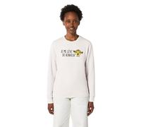 Monsieur Madame Sweat Femme - Je Me Leve De Bonheur - Taille: L