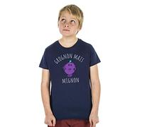 Monsieur Madame Tshirt Enfant Grognon mais Mignon - Taille: 8 Ans