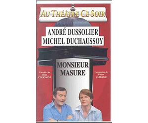 monsieur masure une piece de rene clermont avec andre dussolier et michel duchaussoy (VHS)