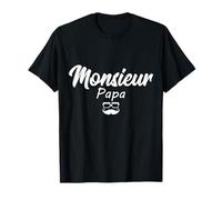 Monsieur Papa Humour Dad Fête Des Pères Famille Homme Cadeau T-Shirt