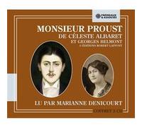 Monsieur proust - lu par marianne denicourt Céleste Albaret (Auteur), Georges Belmont (Auteur), Marianne Denicourt (Lu par)