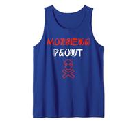 Monsieur Prout - Blague Pet Péteur Péter Caca Humour Beauf Débardeur, Homme, Bleu Royal, L