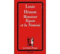 Monsieur Ripois et la Némésis - - Louis Hémon - Grasset - Livre
