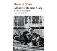 Monsieur Romain Gary - Ecrivain-Réalisateur - Paris Viie - 1960-1970