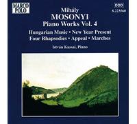 Monsonyi, M. – Oeuvres pour piano – Vol. 4 – CD