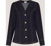 Monsoon Chemise Monsoon Teri en Denim Habillé Bleu 10