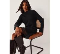 Monsoon Monsoon Black Lou Lace Mini Jumper Dress Black 22