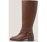 Monsoon Monsoon Brown Arlo Buckle Knee High Leather Boots