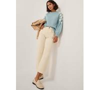 Monsoon Monsoon Cream Betty High Waist Barrel Jeans