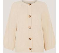 Monsoon Monsoon Cream Caryn Cotton Blend Cardigan