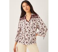 Monsoon Monsoon Cream Jacqueline Floral Print Blouse