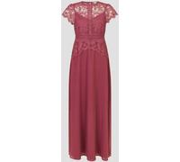 Monsoon Monsoon Dark Pink Monica Lace Maxi Dress Dark Pink EU 52 (UK 24)