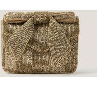 Monsoon Monsoon Gold Bella Beaded Bow Bag