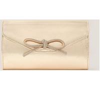 Monsoon Monsoon Gold Sia Diamante Bow Clutch Bag