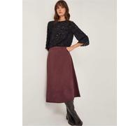 Monsoon Monsoon Haut Chrissy transparent texturé à manches 3/4