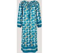 Monsoon Monsoon Leila Print Midi Beach Dress Bleu Grand