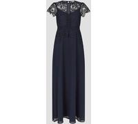 Monsoon Monsoon Navy Blue Monica Lace Maxi Dress Navy Blue EU 42 (UK 14)