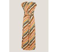 Monsoon Monsoon Pink Tola Stripe Jersey Midi Dress Pink XXL (EU 48-50)