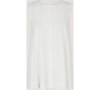 Monsoon Monsoon White Sammy Swing Linen Blend Tank Top