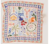 Monsoon Monsoon x Charlie Taylor Printed Square Scarf