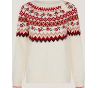 Monsoon Pull Monsoon Rhi à motif Fair Isle fleuri