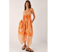 Monsoon Robe mi-longue Monsoon Madison à motif paisley Orange M-L