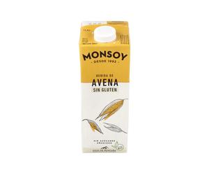 MONSOY 6Uds. Bio Boisson Végétale Avoine Sans Gluten 1L