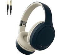 MONST-Casque Bluetooth sans Fil Bluetooth 5.3, Casque stéréo HiFi, Style Around-Ear, Micro intégré, Pliable Casque Bluetooth, Casque Audio Circum-auriculaire pour Voyage/Travailler/Téléphoner/PC