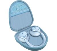 MONST-pour Soundcore Space One Pro/Space One by Anker Casque Anti-Bruit Étanche Coque de Protection Rigide, Bleu, Boîtier Seulement