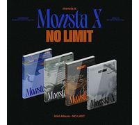MONSTA X - MONSTA X [ NO LIMIT ] 10th Mini Album ( 1 + 2 + 3 + 4 ) 4 Ver SET. 4ea CD+4ea Photo Book(each 96p)+4ea Photo Card+4ea Sticker+4ea Folded Poster(On pack)+4ea PRE-ORDER ITEM+8ea STORE GIFT CARD