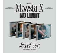 MONSTA X - MONSTA X - [ NO LIMIT ] 10th Mini Album ( JEWEL CASE_KIHYUN Ver ) 1ea CD+12p Photo Book+1ea Photo Card+1ea Paper Ornament+1ea Mini Folded Poster(On pack)+2ea STORE GIFT CARD