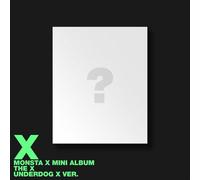 Monsta X - The X (Underdog X Ver.) [Compact Discs] Photo Book, Photos, Poster, Stickers
