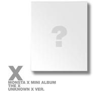 Monsta X - The X (Unknown X Ver.) [Compact Discs] Photo Book, Photos, Poster, Stickers