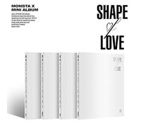 MONSTAX - MONSTA X SHAPE OF LOVE 11th Mini Album ( ORIGINALITY Ver. ) ( In D+PRE-ORDER ITEM+Photo Book+Card+STORE GIFT CARD ) SEALED