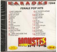 Monster #1044 Karaoke CDG FEMALE 90's POP HITS