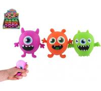 Monster ball monster anti-stress cat slime 9x8cm - mélange de couleurs