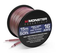 Monster Bobine de câble de haut-parleur en aluminium plaqué cuivre (CCA) - [15,2 m] [calibre 16]