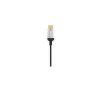 MONSTER - Câble HDMI - Résolution 4K - Vidéo HDR - Audio Return Channel - 22,5 GBPS - Vitesse Éclair - Triple Blindage - Homologué UL et CL3-1,80 Mètres - Noir