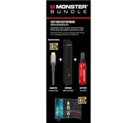 Monster Cable PACK HDMI 4K 22,5 GBPS CABLE HDMI 2.0 1,8 M+ PARAFOUDRE 4 PRISES + KIT DE NETTOYAGE ECRAN 60 ML