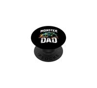 Monster Dad Bold Monster Truck Aventure Hors Route PopSockets PopGrip Adhésif