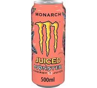 MONSTER Energy Juice Boisson énergisante gazeuse à la pêche 50 cl