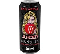 MONSTER Energy Juice Boisson énergisante gazeuse à la pomme 50 cl