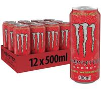Monster Energy Lot de 16 pastèques Ultra 16 cl