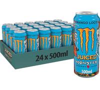 MONSTER ENERGY Mango Loco - boisson énergisante, lot de 24 canettes de 50 cl