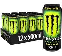 Monster Energy Nitro Super Dry Boîte jetable 12 x 500 ml
