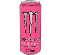 MONSTER Energy Ultra Rosá énergisante gazeuse au pamplemousse sans sucre 50 cl