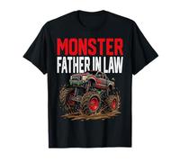 Monster Father in Law Camion Vintage Off Road Anniversaire T-Shirt