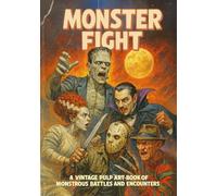 Monster Fight: A Vintage Pulp Style Art Book of Monstrous Battles and Encounters