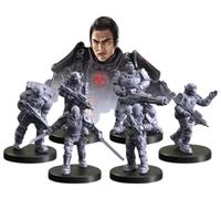 Monster Fight Club Cyberpunk Red Combat Zone Miniatures : Arasaka Starter