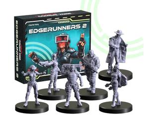 Monster Fight Club Cyberpunk Red Combat Zone Miniatures : Edgerunners 2 Starter Gang